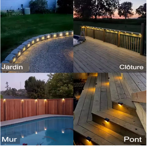 🌿 LumiTwinsy™ – Lampes Solaires Intelligentes pour un Jardin Éclairé et Éco-Responsable - Twinsy