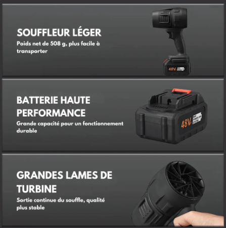 🔥 TurboVenti Max EQ9P (CP-BF12) - Puissance portable à moitié prix ! - Twinsy