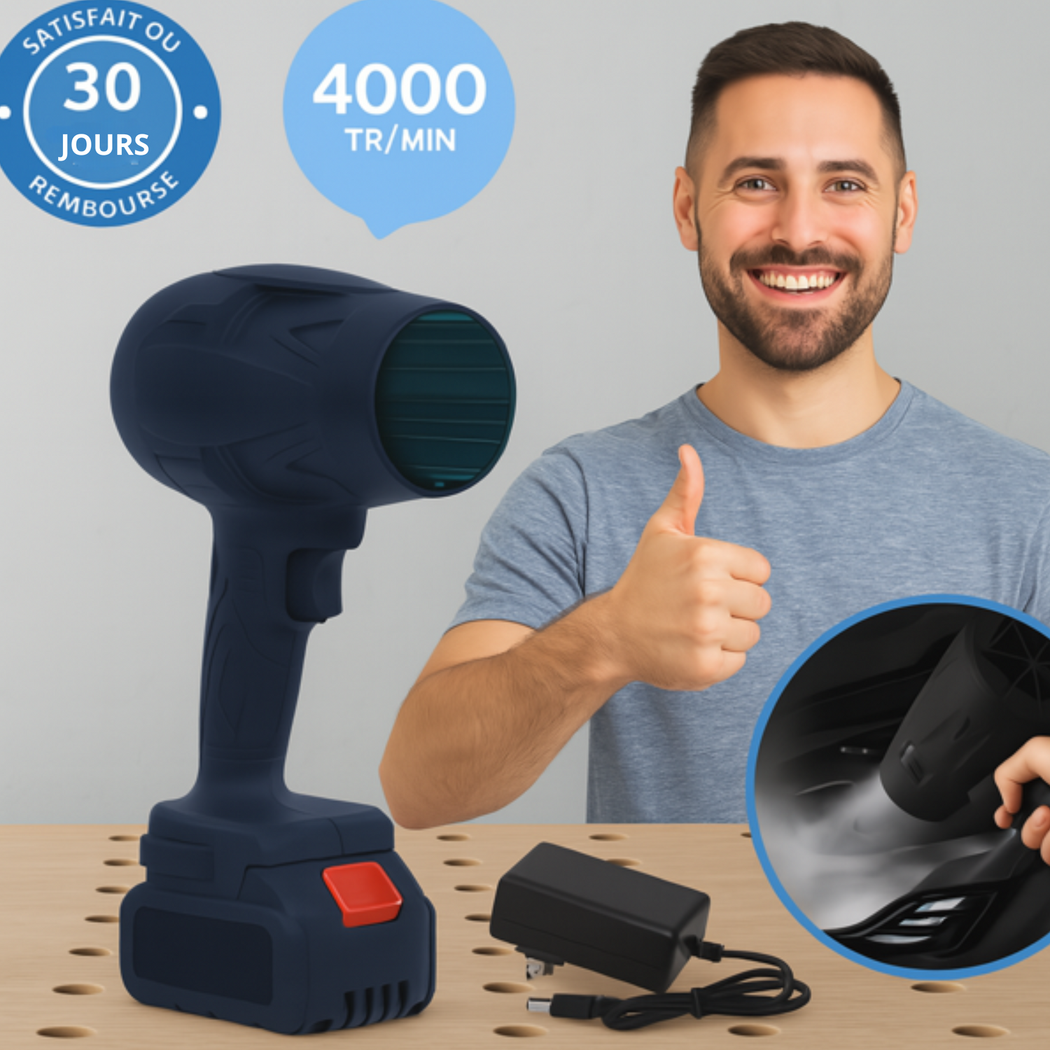 🔥 TurboVenti Max EQ9P (CP-BF12) - Puissance portable à moitié prix ! - Twinsy