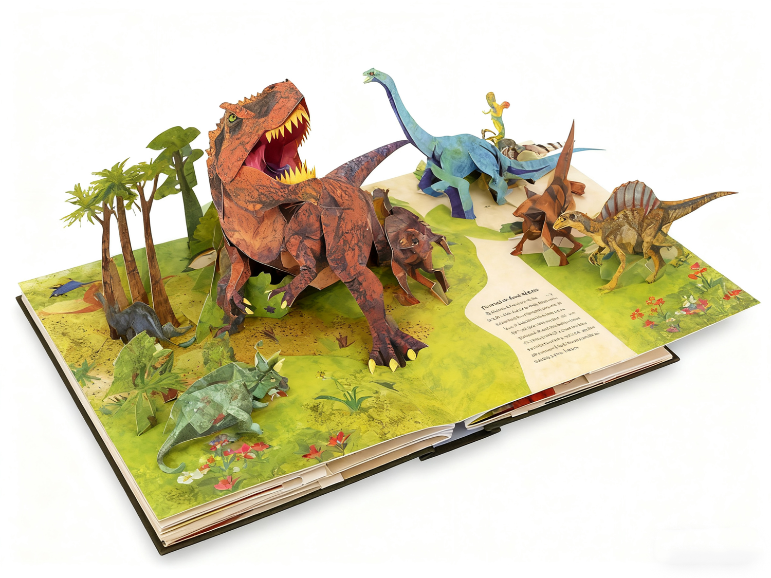 Twinsy DinoBook 3D™ — Lis, explore, ressens la préhistoire.