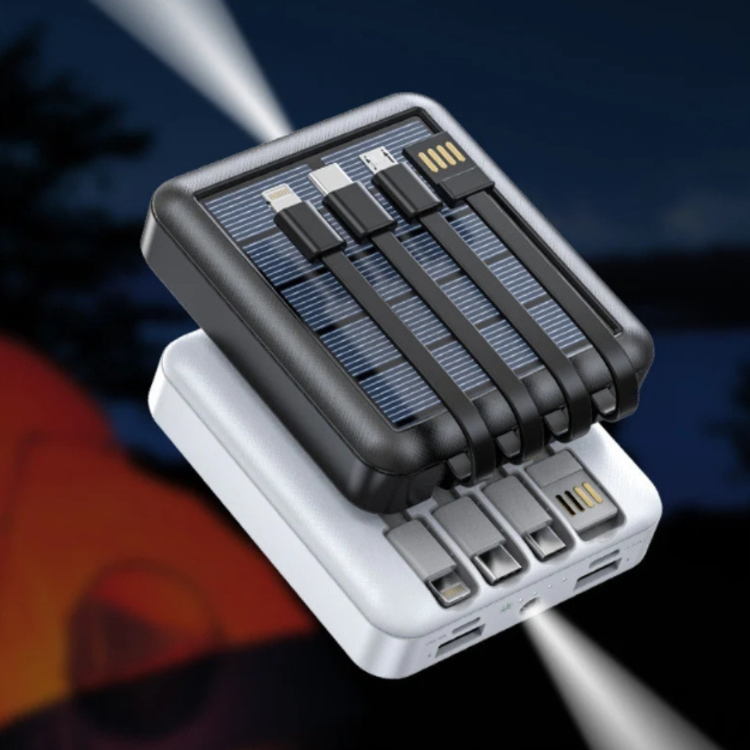 🔋 La Powerbank Solaire USB – Ne Tombez Plus Jamais en Panne de Batterie ! - Twinsy