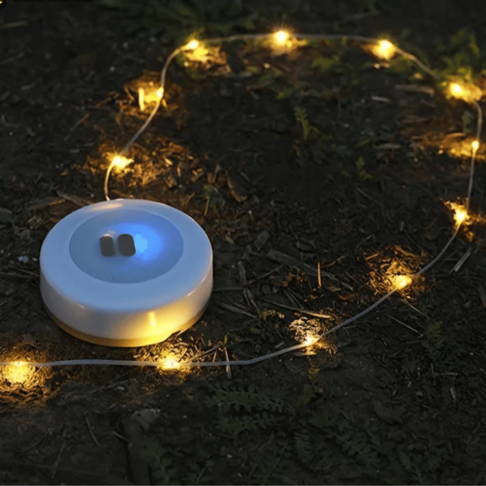 Twinsy Lumi™ – Lanterne 4‑en‑1 + Guirlande lumineuse. Illumine tes soirées en un clin d’œil. - Twinsy