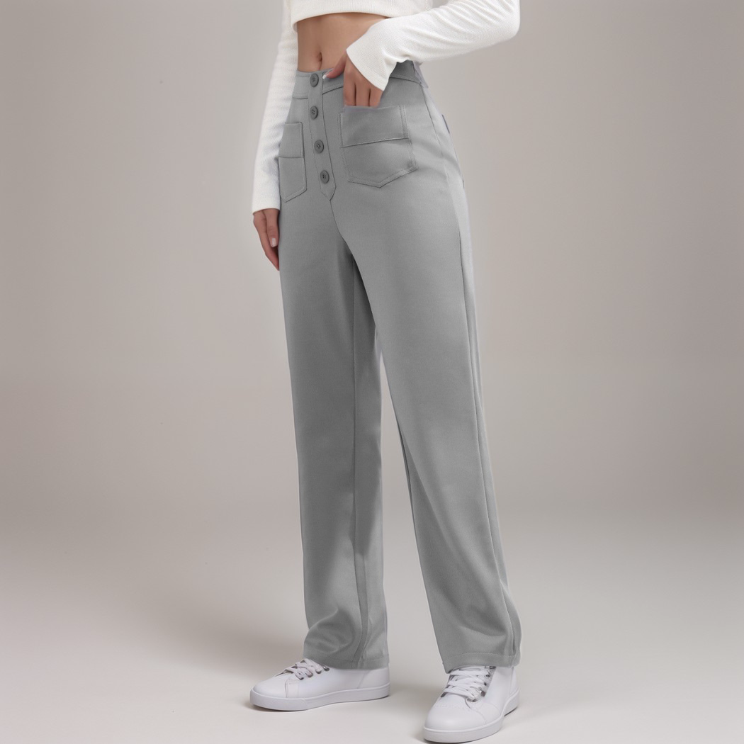 Clara | Pantalon Confort Taille Haute | 1+1 OFFERT - Twinsy