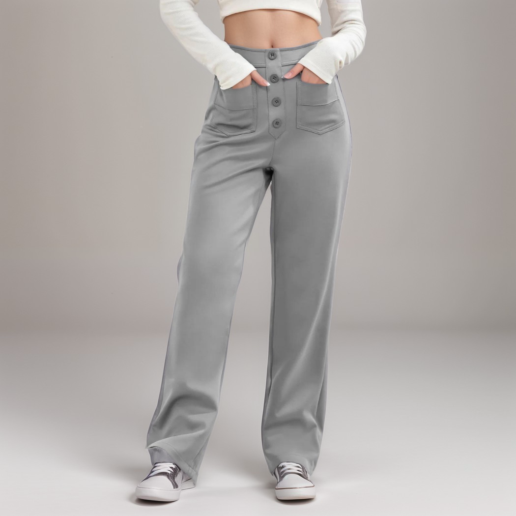 Clara | Pantalon Confort Taille Haute | 1+1 OFFERT - Twinsy