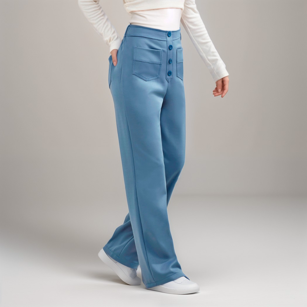Clara | Pantalon Confort Taille Haute | 1+1 OFFERT - Twinsy