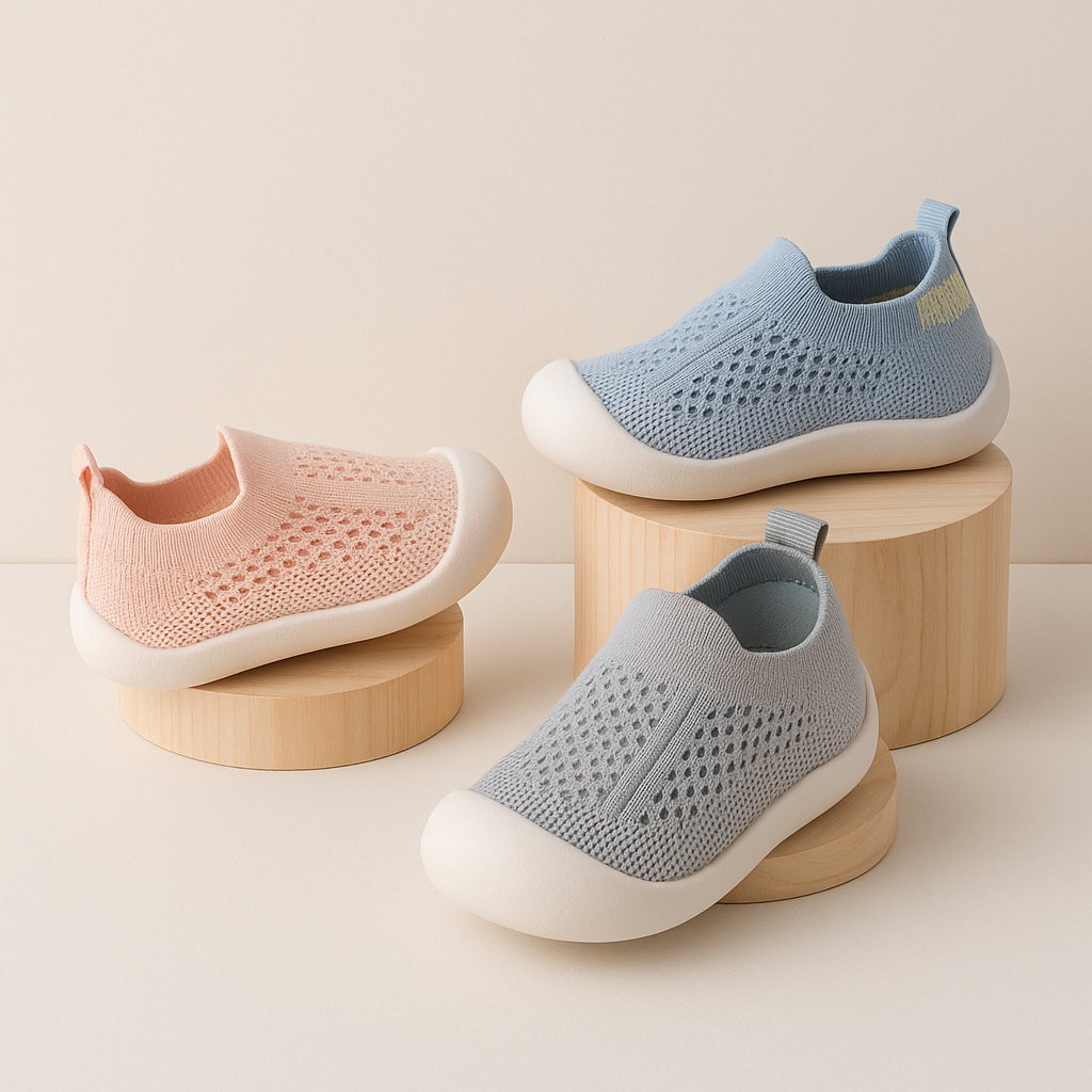 Happy Feet Twinsy™ – Des Chaussons Ultra Doux et Antidérapants pour Ses Premiers Pas - Twinsy