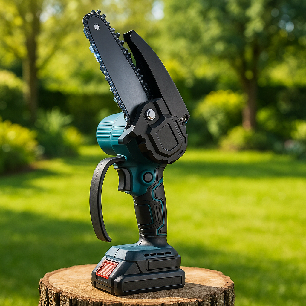 BX6P-PRO™ – Tronçonneuse électrique portable sans fil à moitié prix !