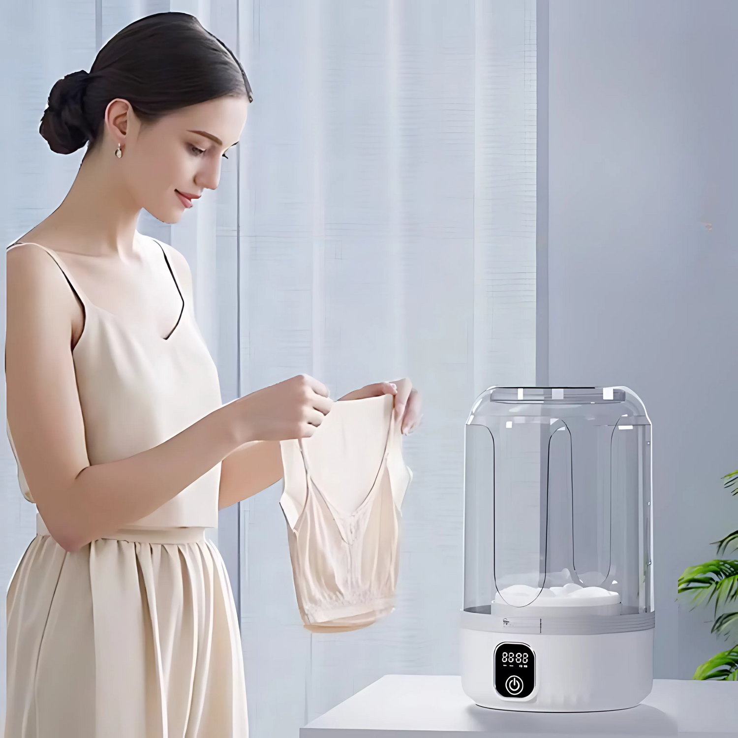 MiniWasher Twinsy – Lave-Linge Sans Fil Lave Ton Linge en Moins de 15 Minutes – N’importe Où, Sans Prise, Sans Effort - Twinsy