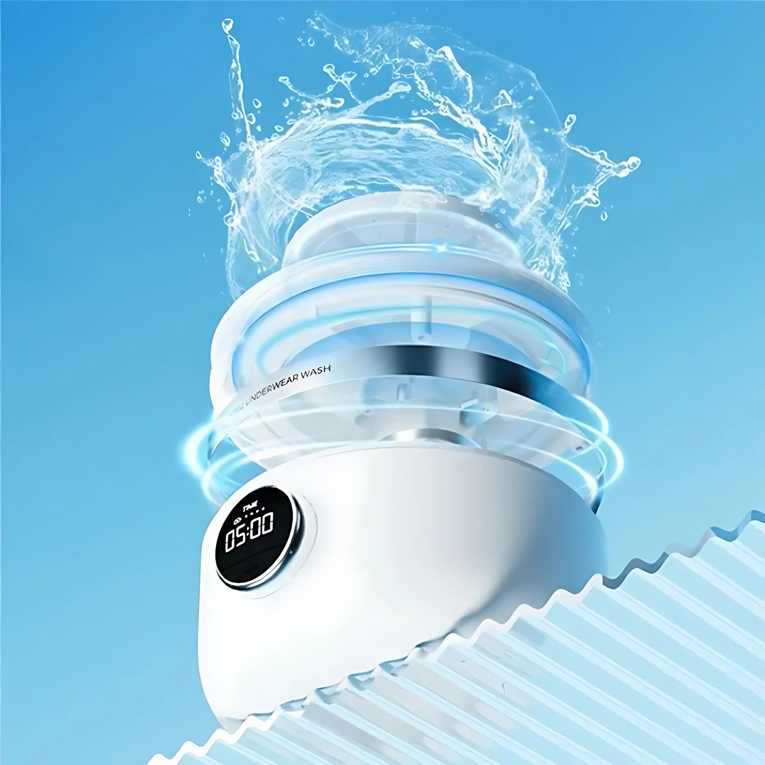 MiniWasher Twinsy – Lave-Linge Sans Fil Lave Ton Linge en Moins de 15 Minutes – N’importe Où, Sans Prise, Sans Effort - Twinsy