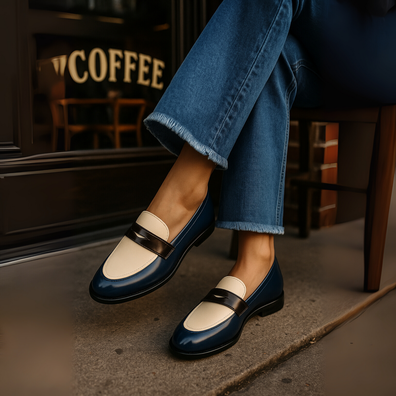 Elvéra™ Luxe Mocassins - L’équilibre parfait entre confort absolu et élégance urbaine. - Twinsy