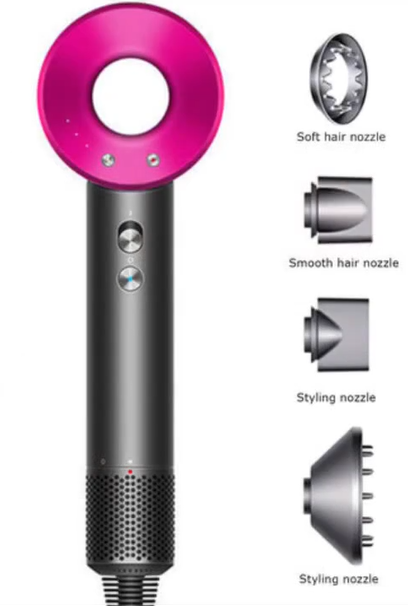 Sèche-Cheveux AirSonic : Rapide, Silencieux et Respectueux de Vos Cheveux - Twinsy