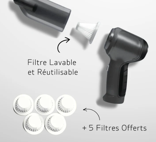 Aspirateur Power B9 Twinsy - Kit de nettoyage complet - Twinsy