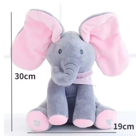 Twinsym – L'Éléphant Musical & Lumineux qui Calme et Rassure Bébé - Twinsy