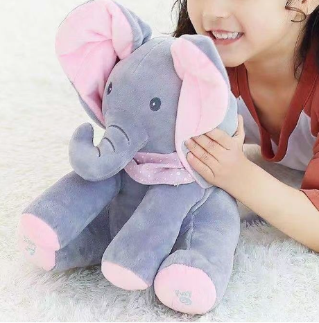 Twinsym – L'Éléphant Musical & Lumineux qui Calme et Rassure Bébé - Twinsy