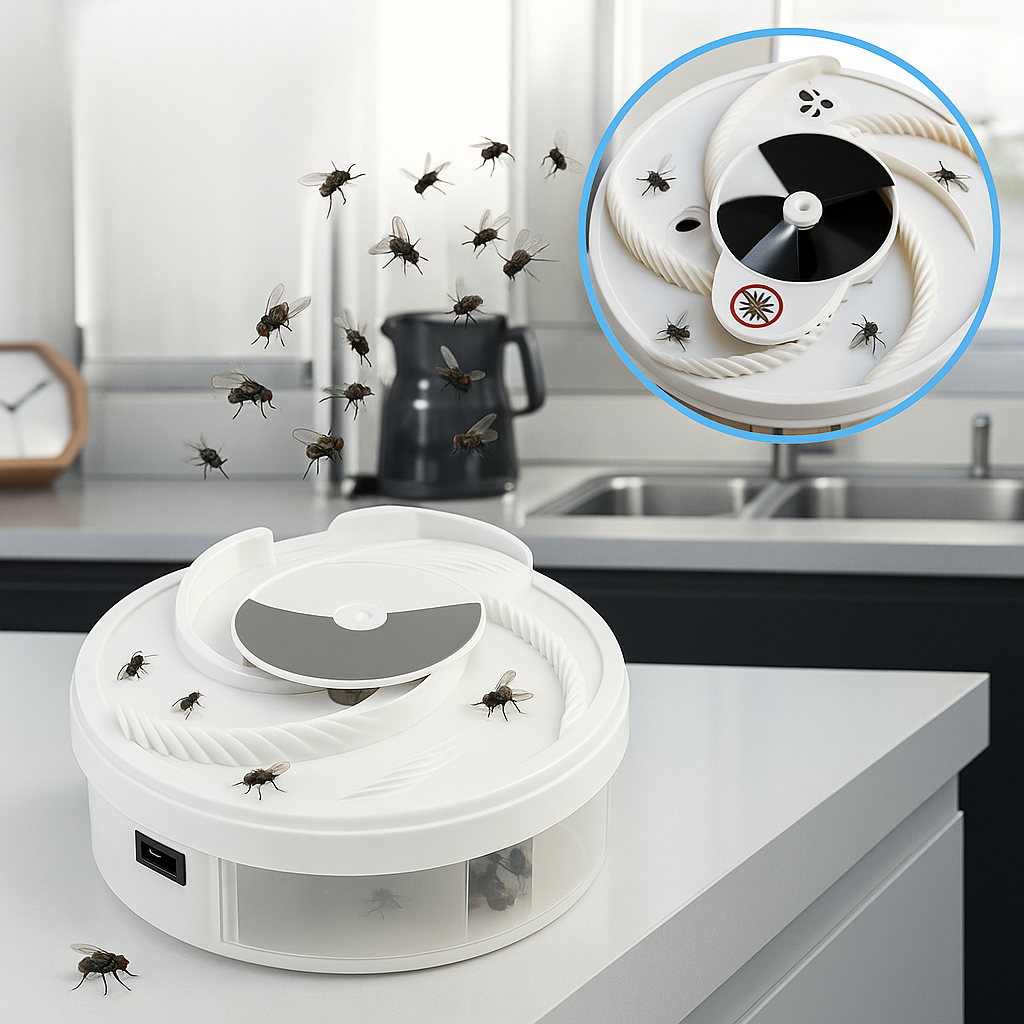 ✨ Ecopick™ – Attrape-Mouches Naturel et Efficace Dites adieu aux mouches en quelques secondes, sans produits chimiques ni odeurs désagréables. - Twinsy