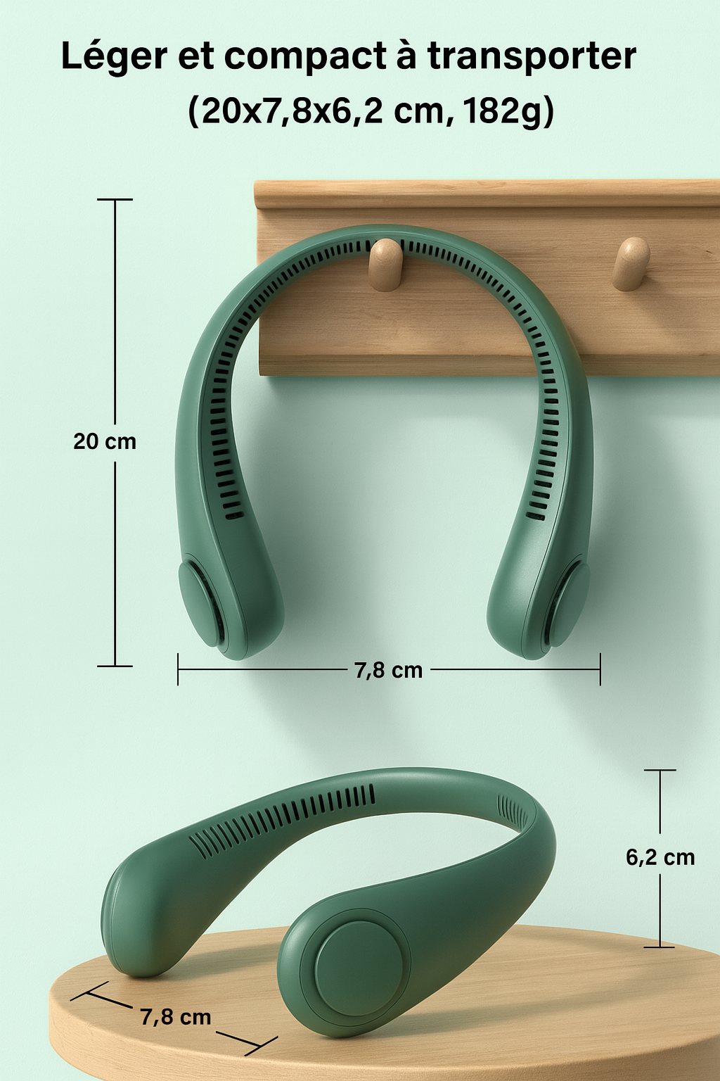 ❄️ FreshAir Pro™ – Le Rafraîchisseur Portable Nouvelle Génération - Twinsy