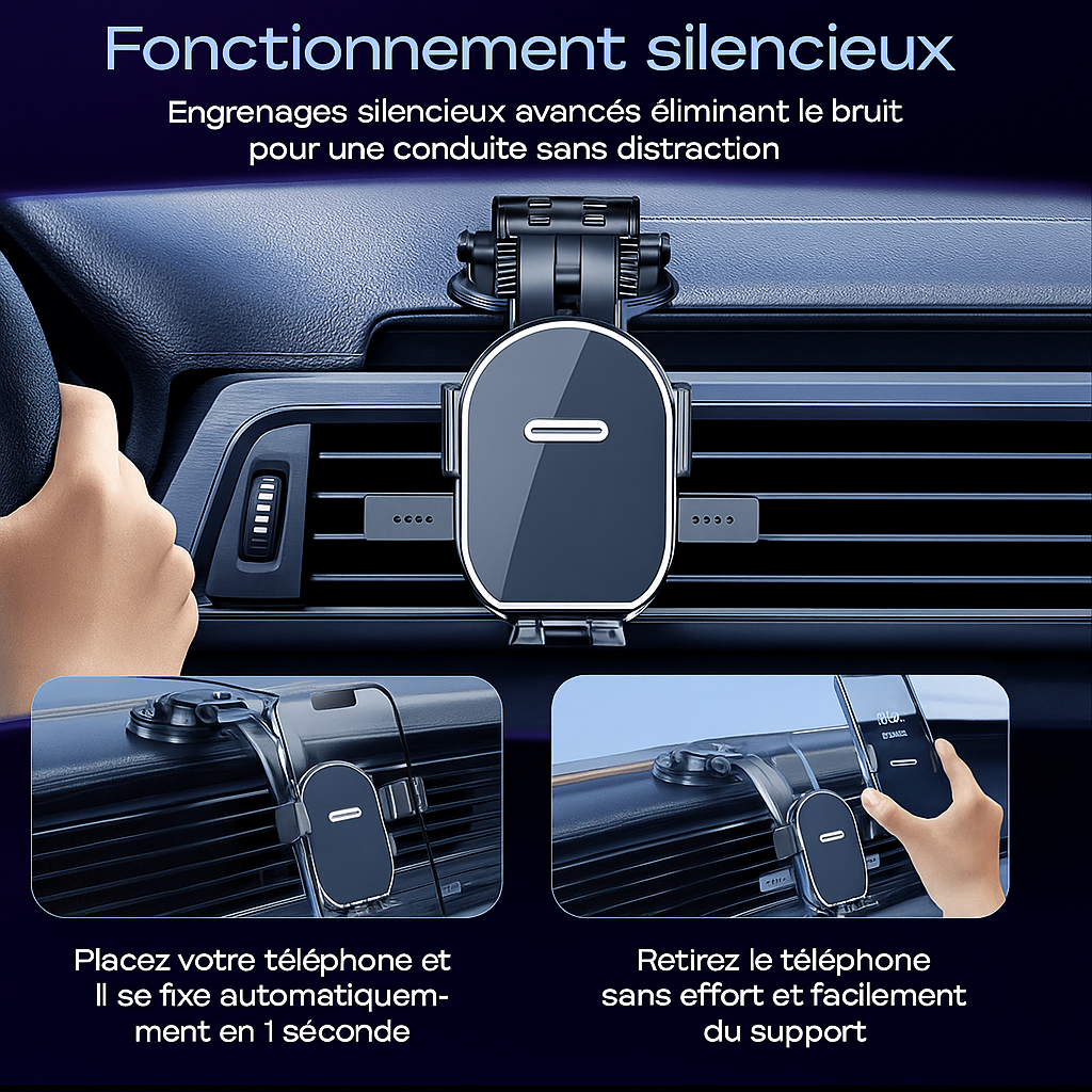 🚗 DriveZen™ – Support Téléphone Auto 360° - Twinsy