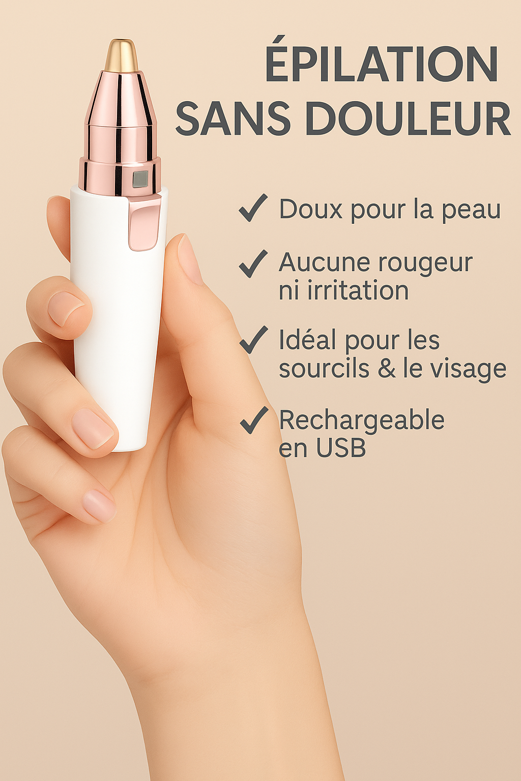 Brow Ease™ – L’épilateur de précision indolore pour des sourcils parfaits en 30 secondes - Twinsy