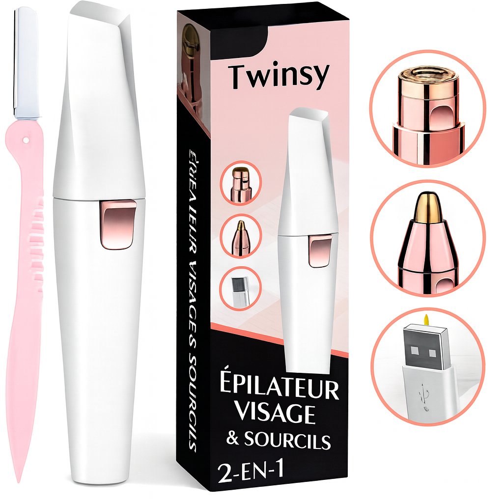 Brow Ease™ – L’épilateur de précision indolore pour des sourcils parfaits en 30 secondes - Twinsy
