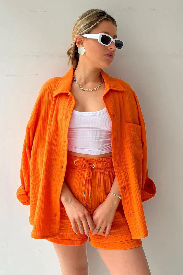 Lina™ | Le combo chic & décontracté pour rayonner au soleil - Twinsy
