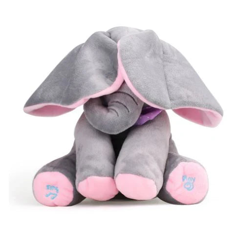 Hide-And-Seek Elephant Plush Toy - Twinsy
