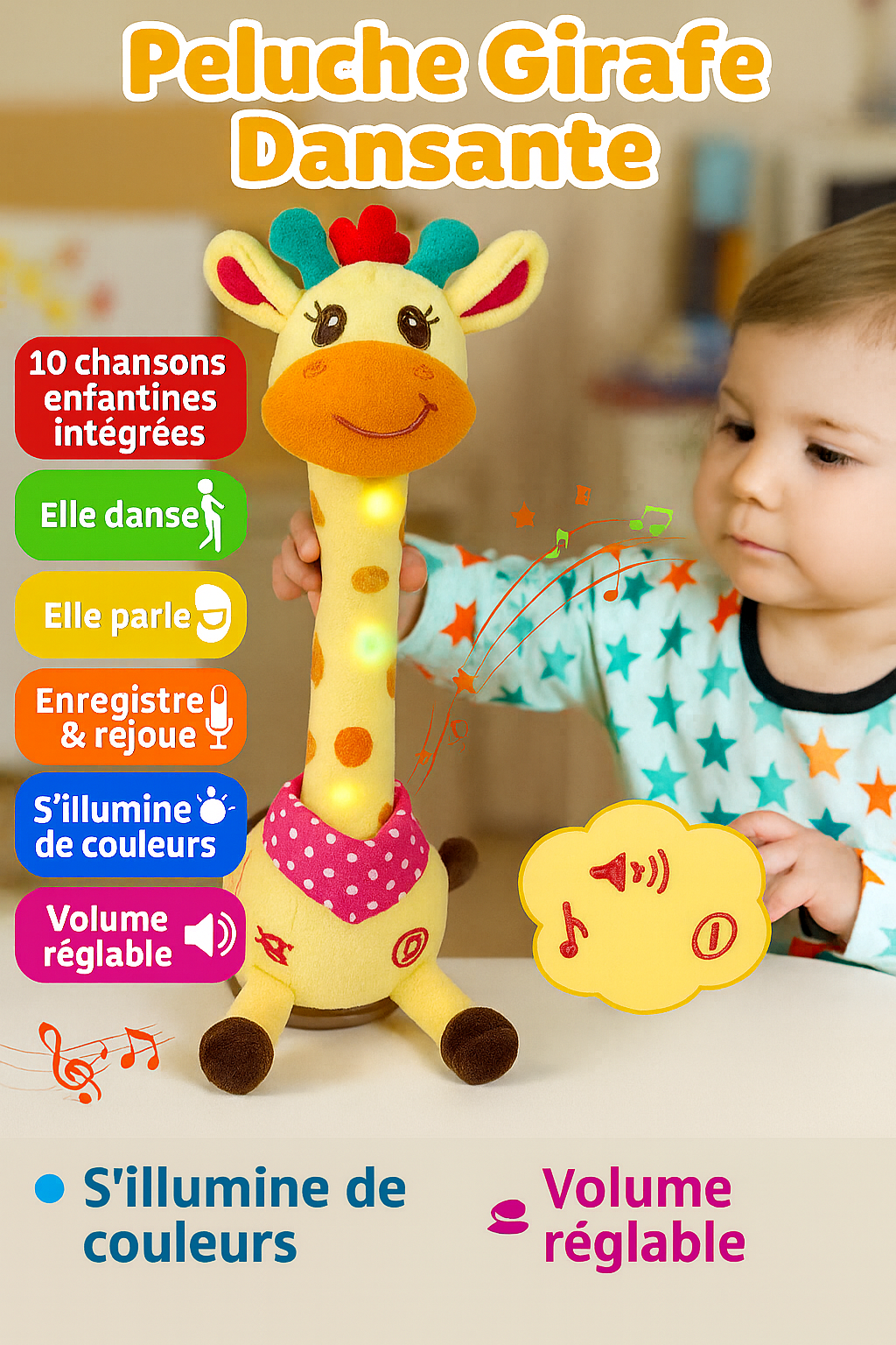 🦒 Girafe Dansante BioTwist™