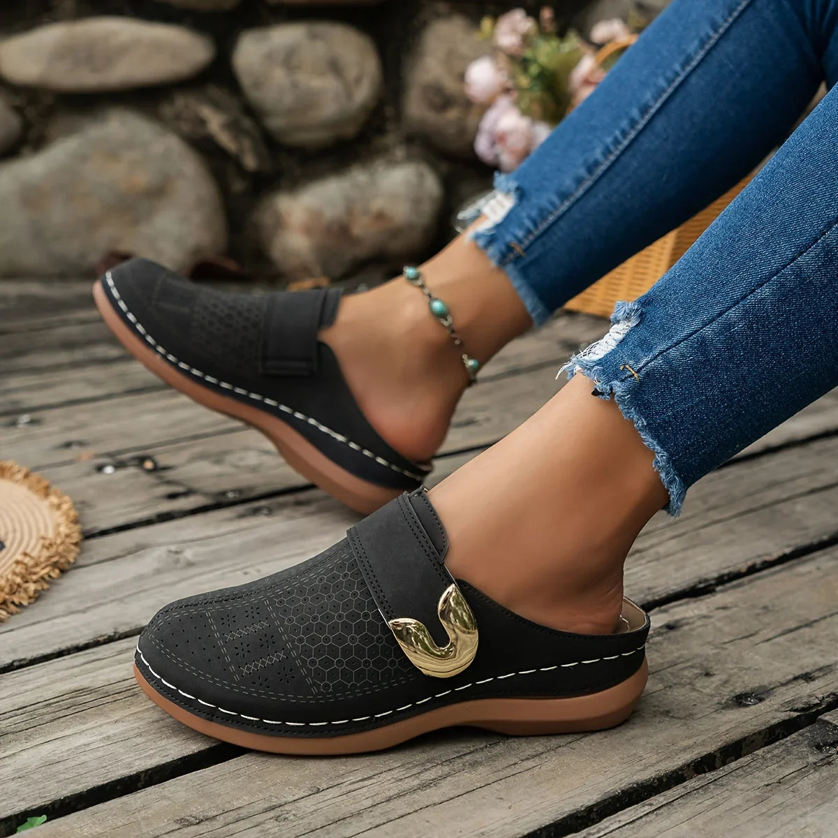Stella™ | Chic Wedge Sandals for Women - Twinsy