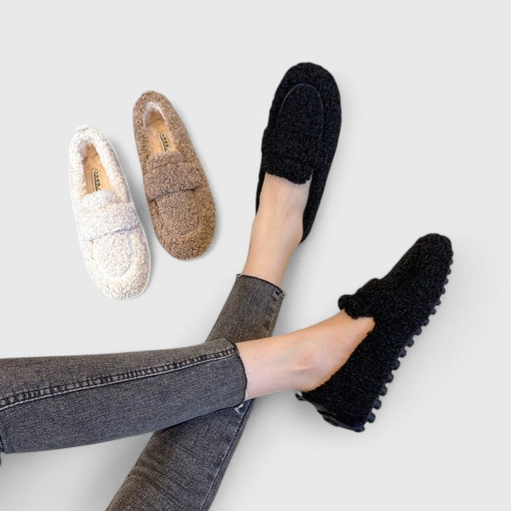 Mocassins DouceAura™ — Élégance & Chaleur à Chaque Pas