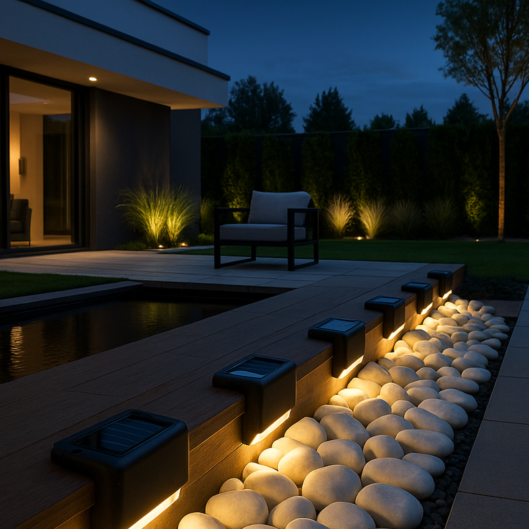 TerraGlow Solar Series – Slimme Tuinverlichting op Zonne-energie - Twinsy